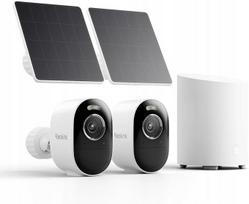Vaizdo stebėjimo rinkinys Reolink Home Hub Mini su 2 Argus 3K 5MP saulės kameromis ir 1TB atmintimi