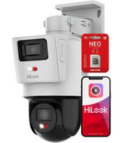 Lauko apsukama kamera HiLook by Hikvision TandemVu PTZ-D4 4MP, 128GB