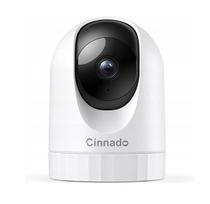 WiFi kamera Cinnado 2K, 360°, su judesio aptikimu ir dvipusiu garsu