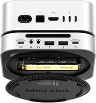 Dokavimo stotelė USB4, M.2 NVMe SSD iki 8TB, 3,5 mm garso jungtis