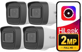 Lauko IP kameros HiLook by Hikvision, 4 vnt., IR 20 m, IPCAM-B2-P