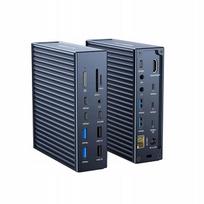 Dokų stotelė Acasis Thunderbolt 4, 40Gb/s, 21 jungtis, suderinama su macOS, Windows, Linux