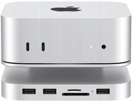 Doko stotelė Mac Mini M4 Pro, 6-in-1, USB-C, SD, microSD, NVMe/SATA M.2, HUB MC60
