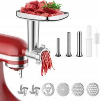 Plieninis mėsos smulkintuvo priedas KitchenAid indaplovei