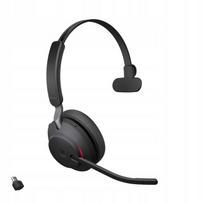 Belaidė ausinė Jabra Evolve2 65 Mono, juoda, USB-C, Bluetooth, ANC