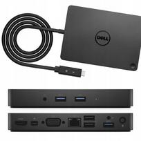 Dokavimo stotelė DELL WD15 K17A, HDMI, DP, VGA, USB, RJ-45, USB-C