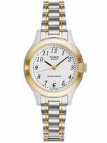 Moteriškas laikrodis CASIO LTP-1128G-7B su dėžute ir graviravimu