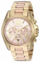 Moteriškas laikrodis Michael Kors Bradshaw MK6359, dviejų spalvų su rožiniu auksu