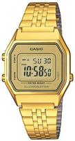 Moteriškas laikrodis Casio Vintage LA680WEGA, auksinės spalvos, su dėžute