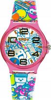 Moteriškas laikrodis Chic-Watches Manga stiliaus su katės piešiniu UC030