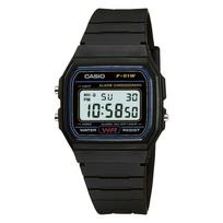 Skaitmeninis laikrodis unisex, su žadintuvu ir chronometru, juodas
