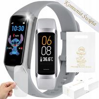 Vaikiškas išmanusis laikrodis su AMOLED ekranu, termometru, pulso matuokliu, SMS funkcija ir žingsniamačiu