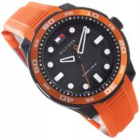 Vaikiškas laikrodis TOMMY HILFIGER 1720055, oranžinis dirželis