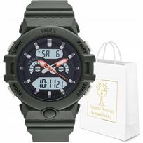 Vaikiškas laikrodis PACIFIC 2223LAD-06, skaitmeninis, su data ir chronometru