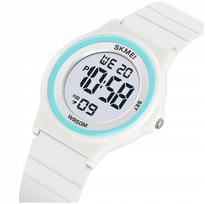 Vaikiškas elektroninis sportinis laikrodis su chronometru, žadintuvu ir data (12/24 val.)