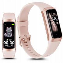 Vaikiškas išmanusis laikrodis SMARTBAND GRAVITY su AMOLED ekranu, žingsniamačiu, pulso ir temperatūros matuokliu