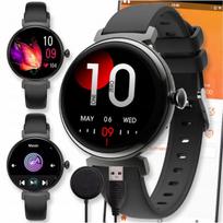 Išmanusis laikrodis SMART GT Women Pro, juodas, AMOLED ekranas, su pokalbių funkcija
