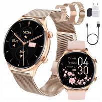 Moteriškas išmanusis laikrodis WATCH TALK su EKG ir pulso matuokliu