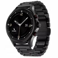 Išmanusis laikrodis Watch Talk, juodas, atsparus vandeniui, vyrams
