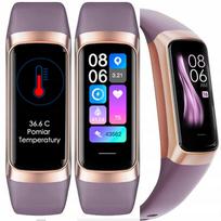 Išmanusis laikrodis Smart-Trend SMARTBAND C60, violetinės/rožinės spalvos