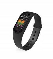 Išmanusis laikrodis su 0,96" TFT ekranu, širdies ritmo stebėjimu, Bluetooth, juodas