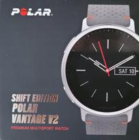 Išmanusis laikrodis Polar Vantage V2 SHIFT, pilkai oranžinis, M/L