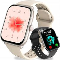 Moteriškas išmanusis laikrodis su 2,01" AMOLED ekranu, skambučių ir pranešimų funkcija, sporto režimai, lengvas, pulso matuoklis