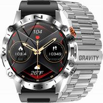 Išmanusis laikrodis GRAVITY GT20-2 46 mm su skambinimo funkcija, rinkinys
