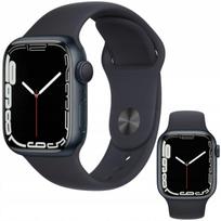 Išmanusis laikrodis APPLE WATCH 7 41 mm, juodas, aliuminio korpusas, GPS, Retina ekranas