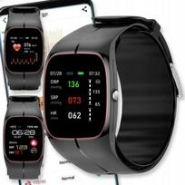 Išmanusis laikrodis moterims, juodas, AMOLED ekranas, sportinis modelis