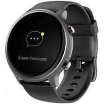 Išmanusis laikrodis Veryfit AR-01 juodas, AMOLED ekranas, žingsnių, miego, streso ir SpO2 stebėjimas