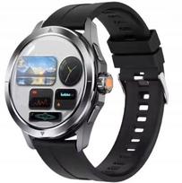 Išmanusis laikrodis AMOLED 1.53", NFC, GPS, atsparus vandeniui 150 m, juodas