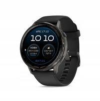 Išmanusis laikrodis Garmin D2 Air X15, grafito spalvos, su juodu dirželiu