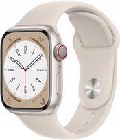 Išmanusis laikrodis Apple Watch Series 8 GPS + Cellular 41 mm, smėlio spalvos