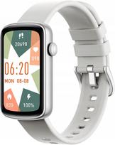 Išmanusis laikrodis LYNN2, 1,47", širdies ritmo ir deguonies stebėjimas, miego sekimas, IP68, pilkas, Android/iOS