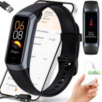 Išmanusis laikrodis moterims FIT AMOLED, lenkų meniu, su pulsometru ir temperatūros matavimu
