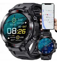 Išmanusis laikrodis su GPS, Bluetooth 5.0, miego ir pulso stebėjimu