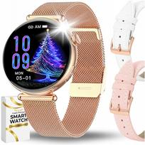 Išmanusis laikrodis moterims CardioWatch, EKG, skambučių funkcija, kraujospūdis, pulsas, HRV