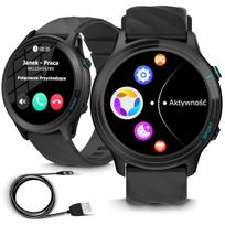 Išmanusis laikrodis su IP68, Bluetooth, sveikatos stebėjimu, atsparus vandeniui