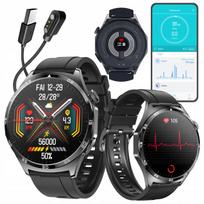 Išmanusis laikrodis GlacierX Vital, cukraus matavimas, EKG, lenkų meniu, HRV