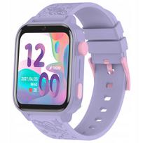 Vaikiškas išmanusis laikrodis Bemi Play2 4G/LTE, GPS, Wi-Fi, violetinis