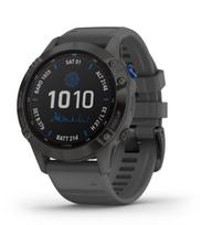 Išmanusis laikrodis Garmin Fenix 6 Pro Solar, juodas su pilka apyranke