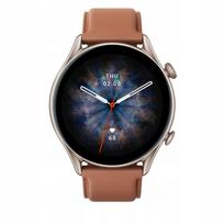 Vyriškas išmanusis laikrodis Amazfit GTR 3 PRO, rudas/auksinis