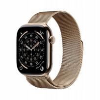 Išmanusis laikrodis Apple Watch Series 11 LTE 46 mm, titano, auksinis, S/M