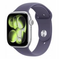Išmanusis laikrodis Apple Watch Series 11, 42 mm, GPS, sidabro spalvos, S/M, pieniškai violetinė apyrankė