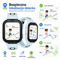 Vaikiškas išmanusis laikrodis su SIM, GPS, vaizdo skambučiais ir SMS ANSCENES1