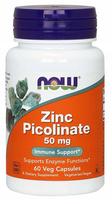 Cinkas NOW Foods Picolinate 50 mg, 60 kapsulių