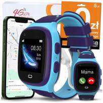 Vaikiškas išmanusis laikrodis su GPS, vaizdo skambučiais ir kamera