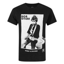 Bob Dylan Unisex Adult Blowing In The Wind T-Shirt L juoda