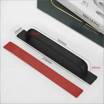 Self-Stick Adhesive Drawer Handles Aluminum Alloy No-Drill Waterproof for Kitchen Cupboard Bathroom Cabinet Home Use